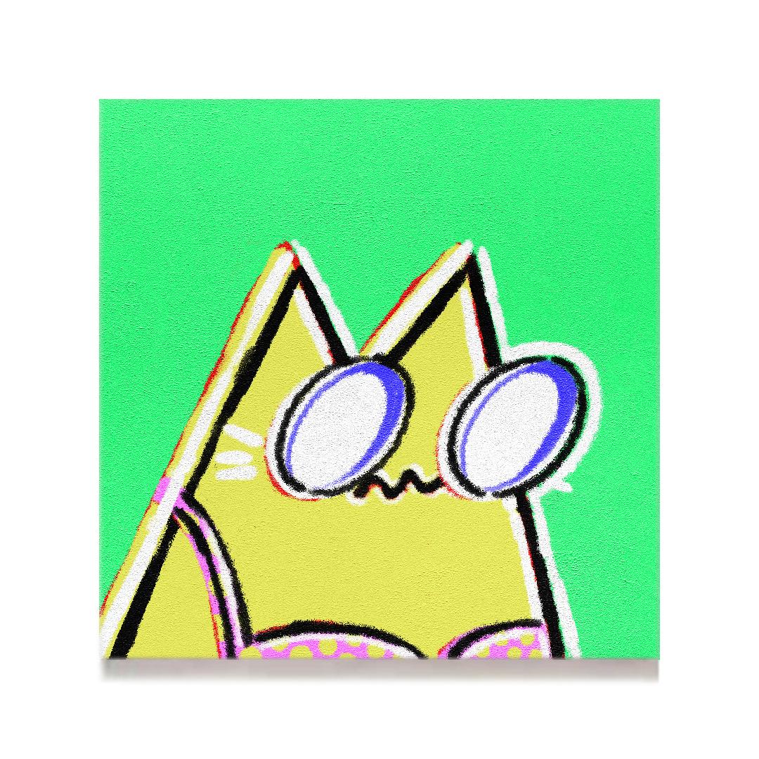 Pop Art Cat #1564