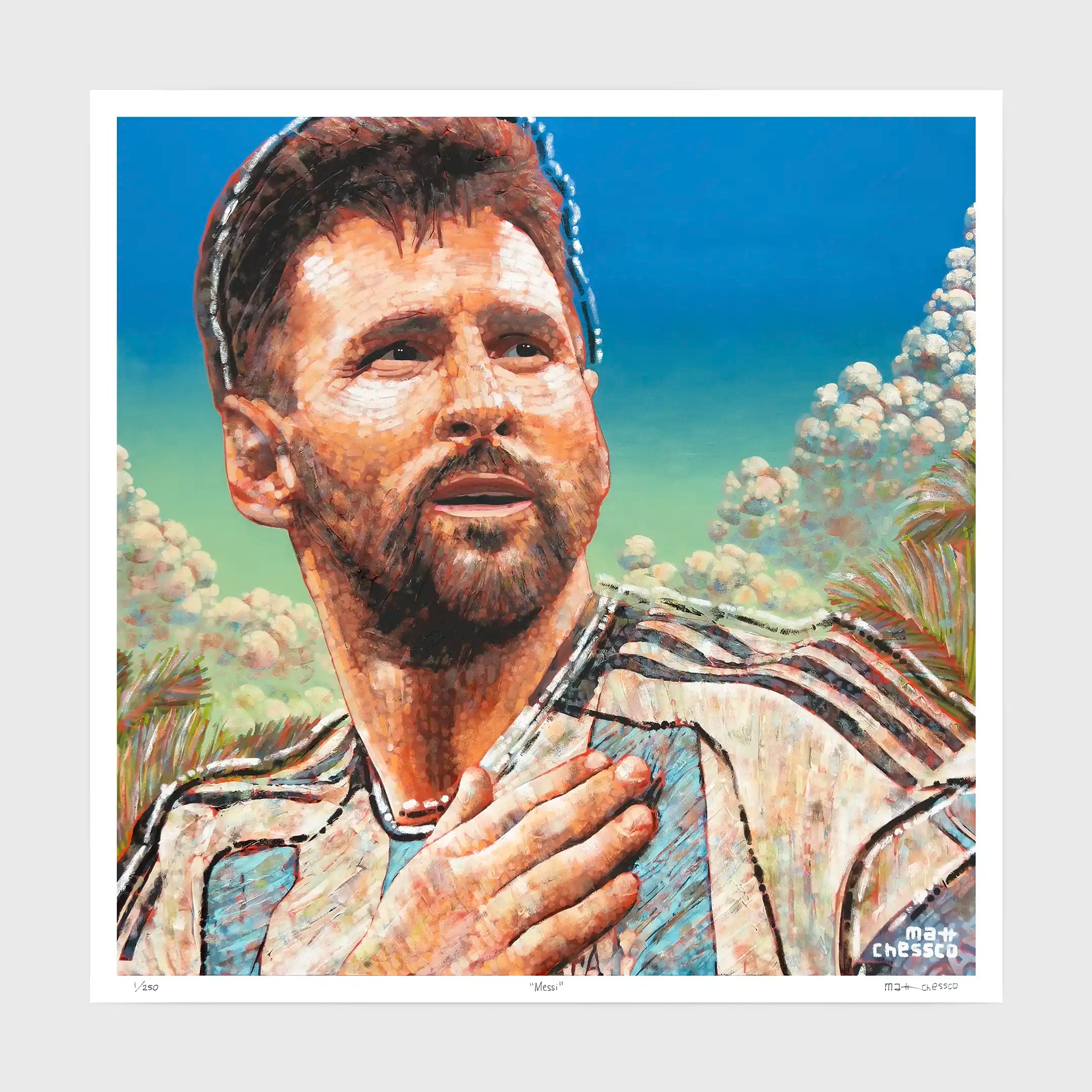 Messi Large Print