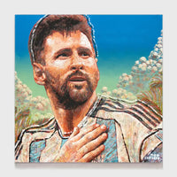Messi Original Painting