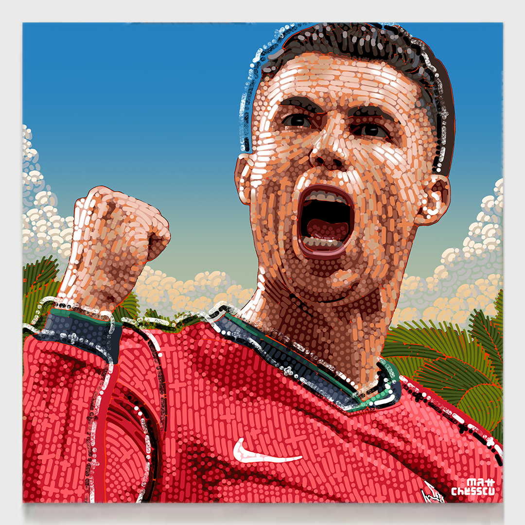 Ronaldo Original Painting