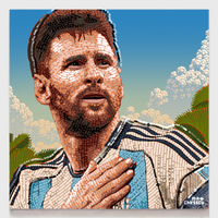 Messi Original Painting