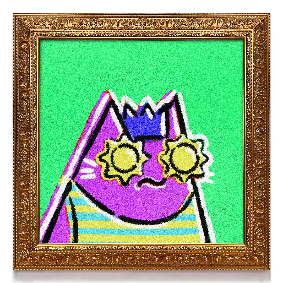 Pop Art Cat #1310