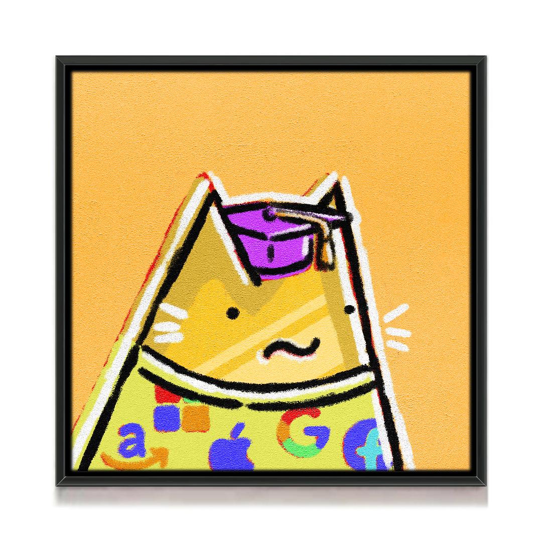 Pop Art Cat #1447