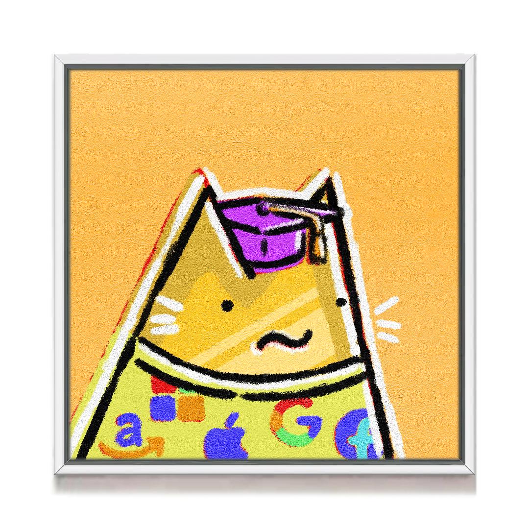 Pop Art Cat #1447