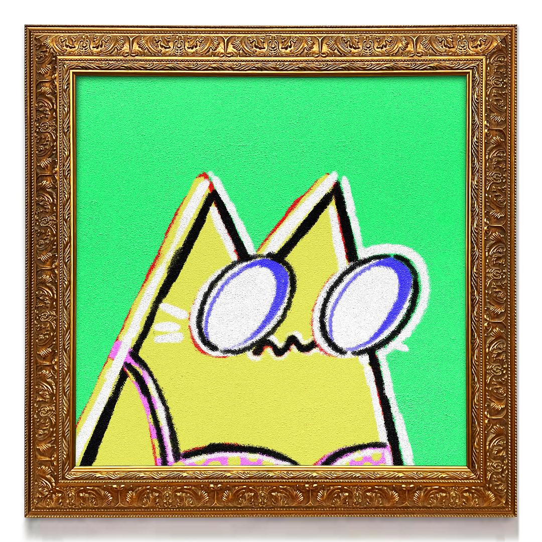 Pop Art Cat #1564