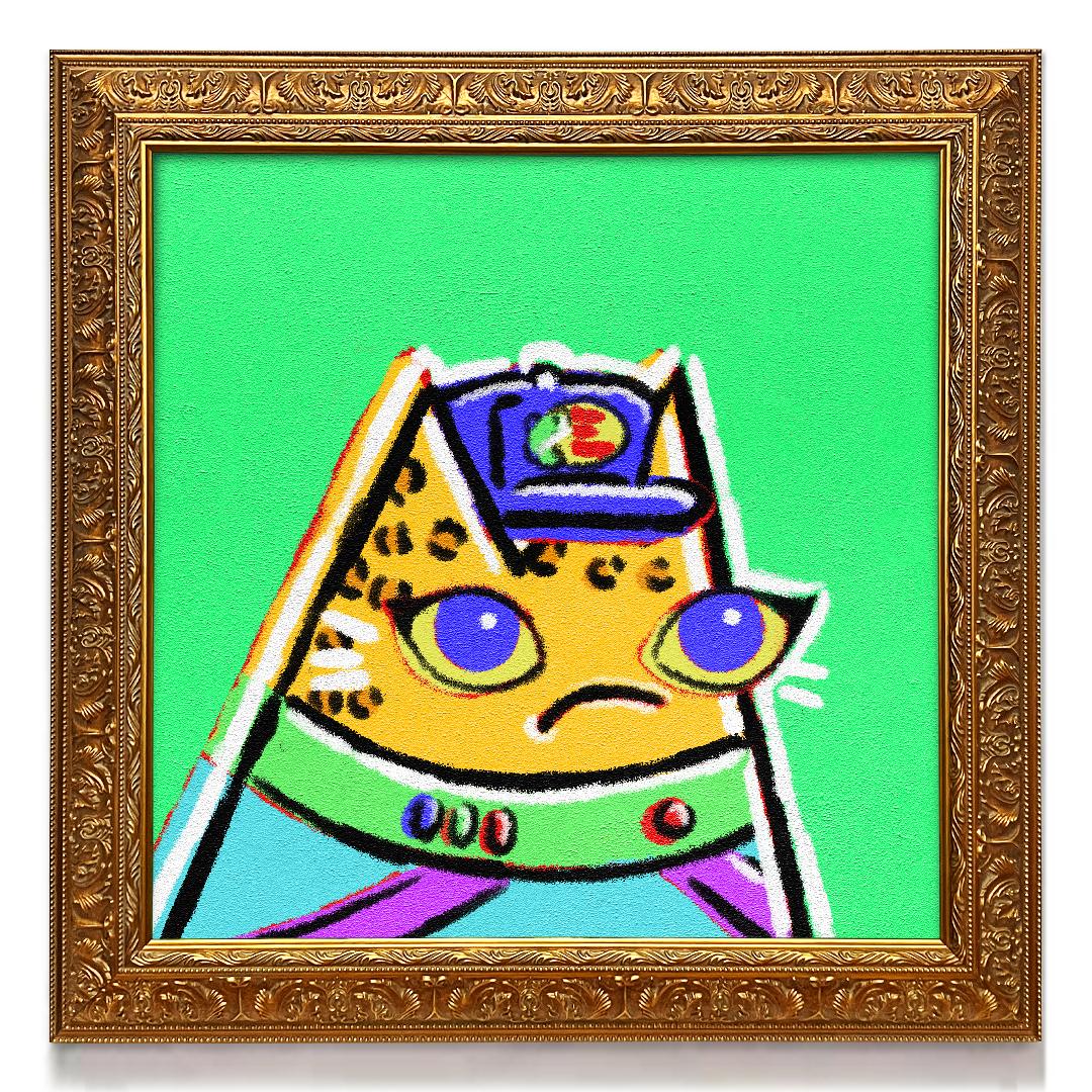 Pop Art Cat #1830