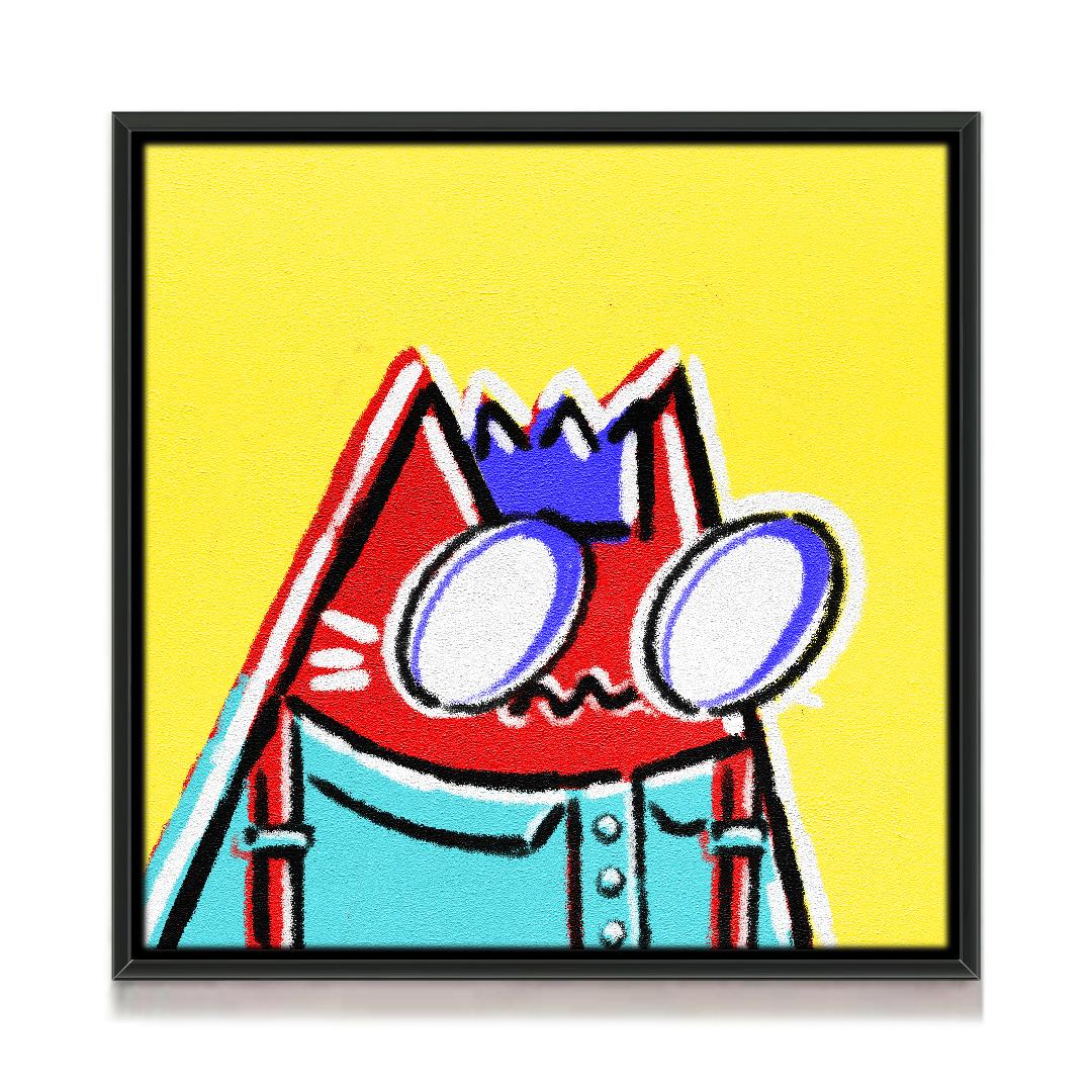 Pop Art Cat #3407