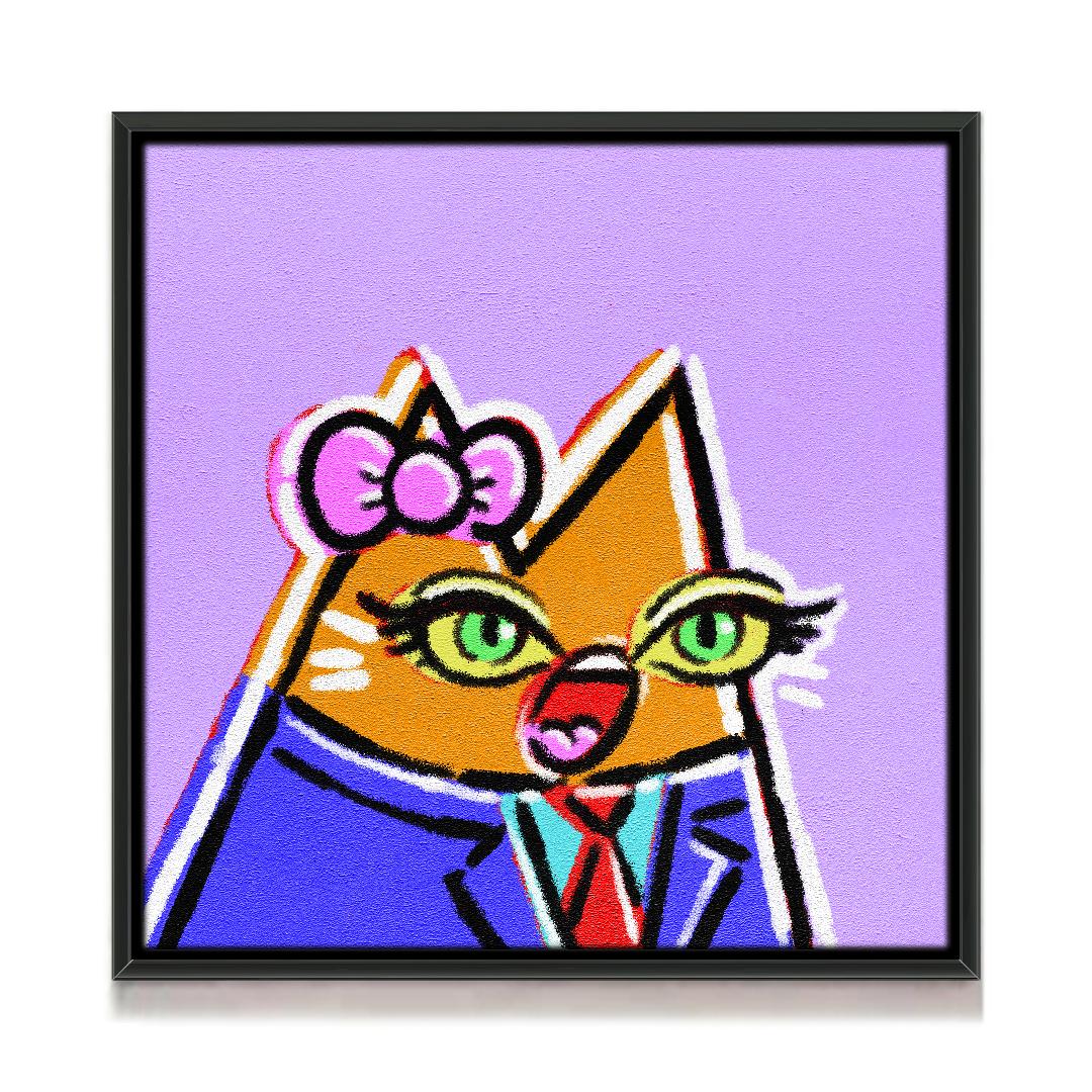 Pop Art Cat #3884