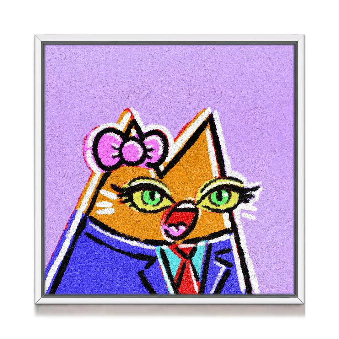 Pop Art Cat #3884