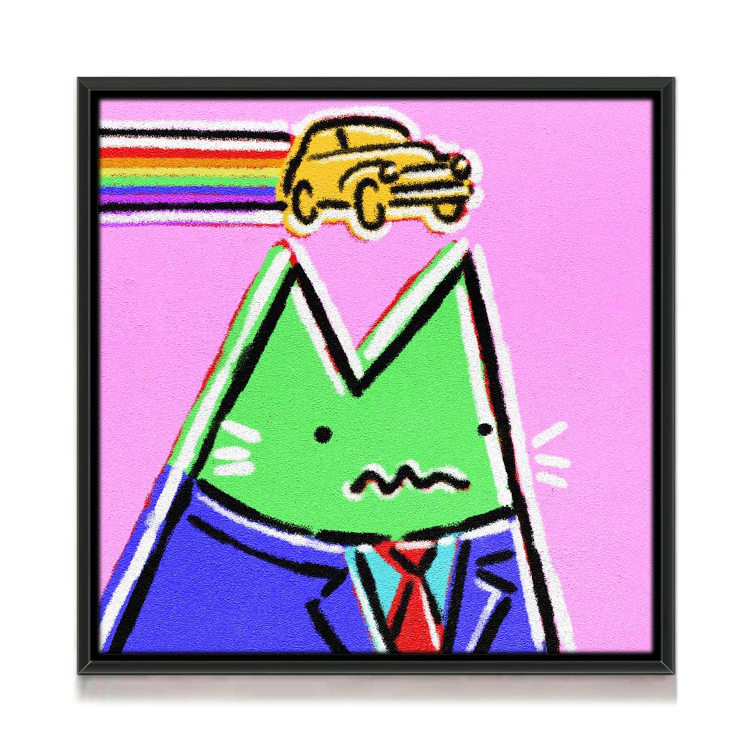 Pop Art Cat #4588