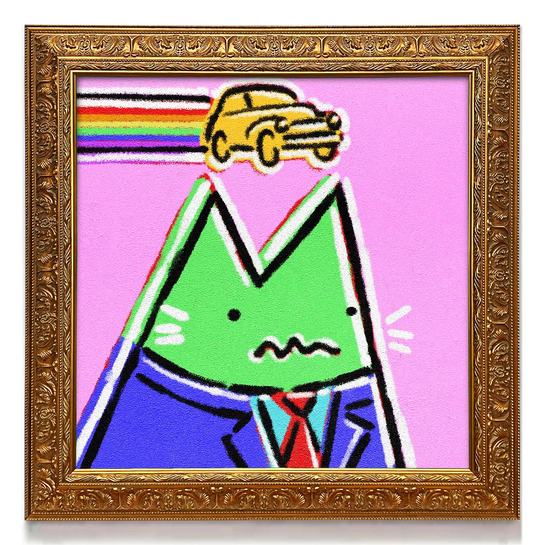 Pop Art Cat #4588