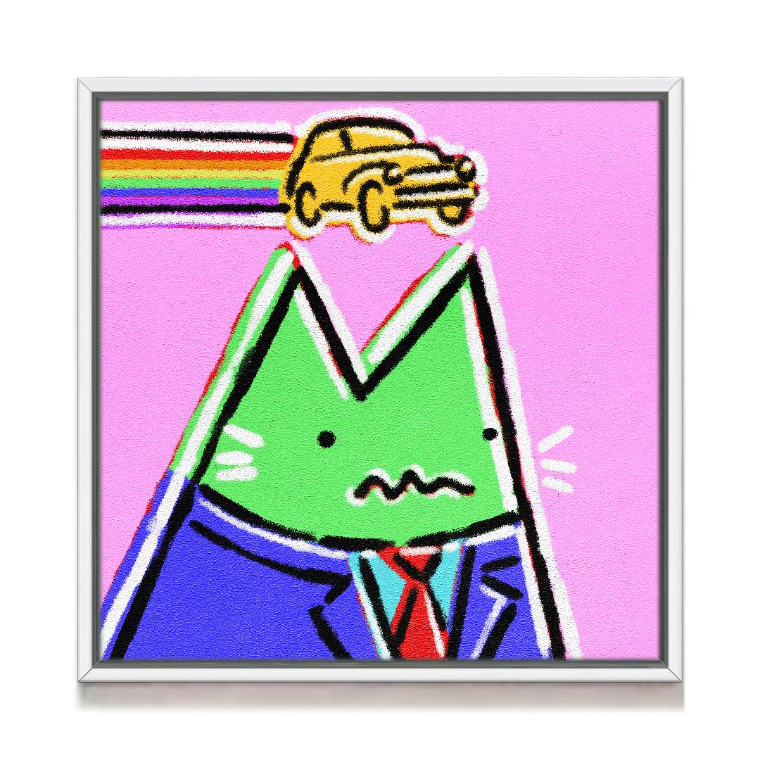 Pop Art Cat #4588