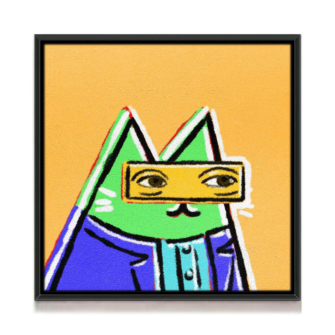 Pop Art Cat #5199