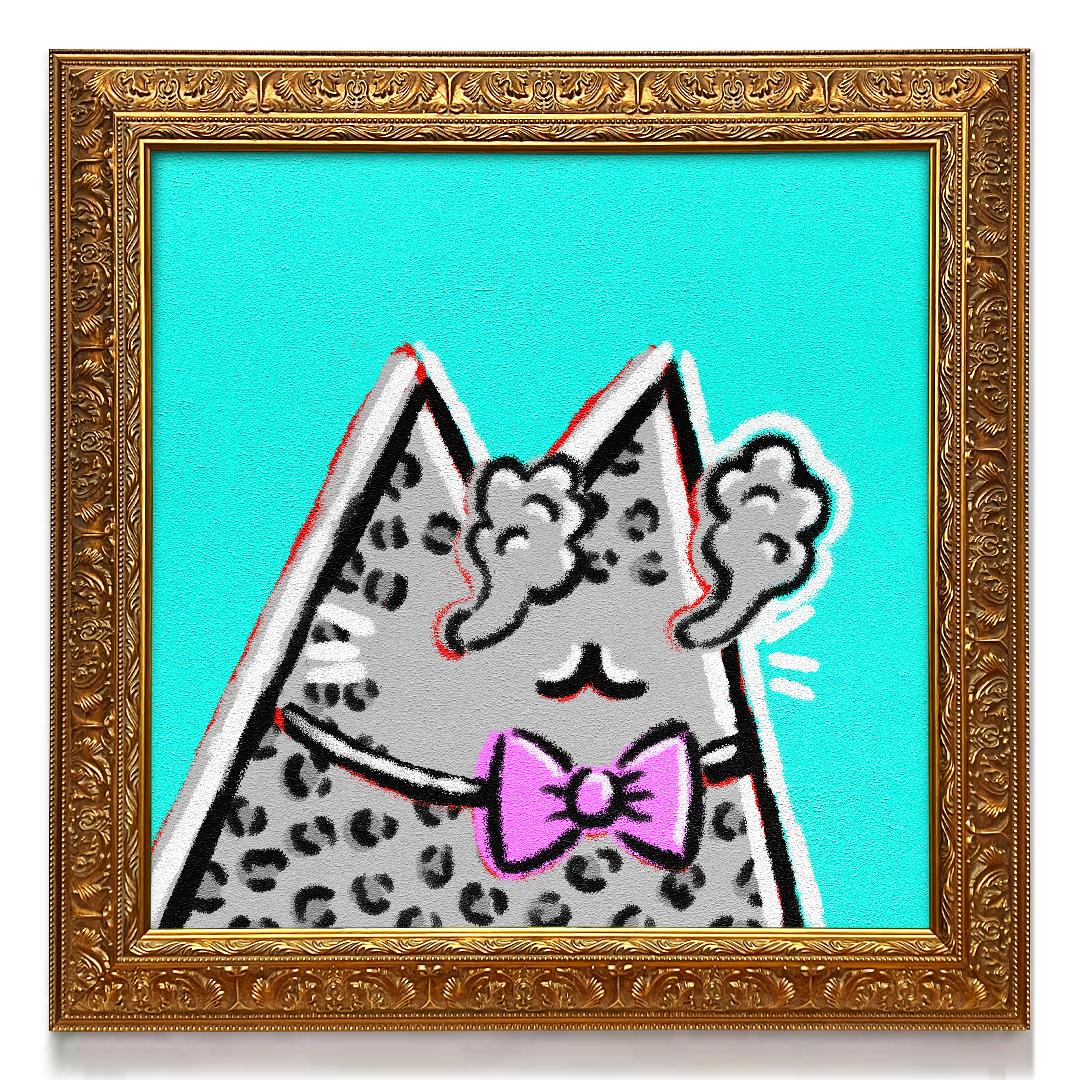 Pop Art Cat #5596