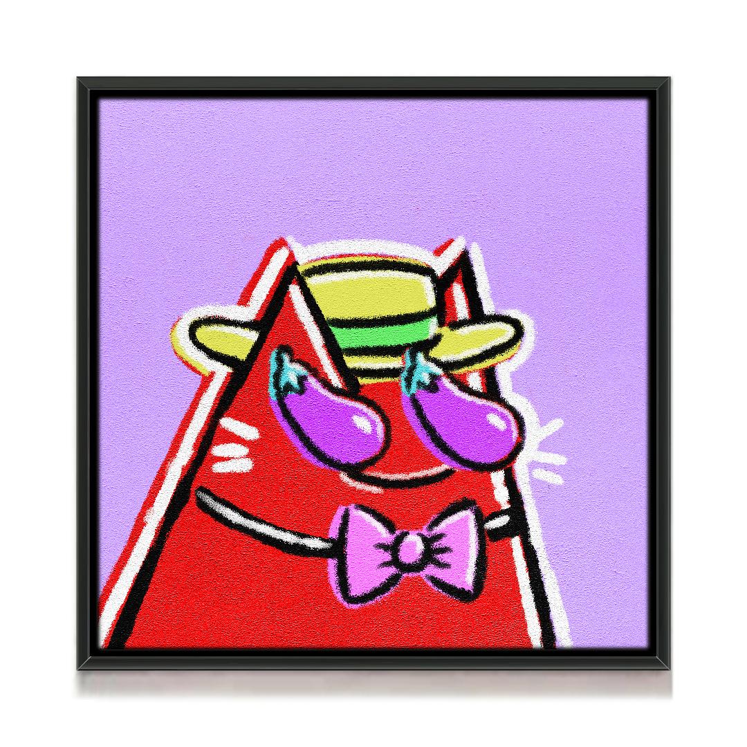 Pop Art Cat #6640