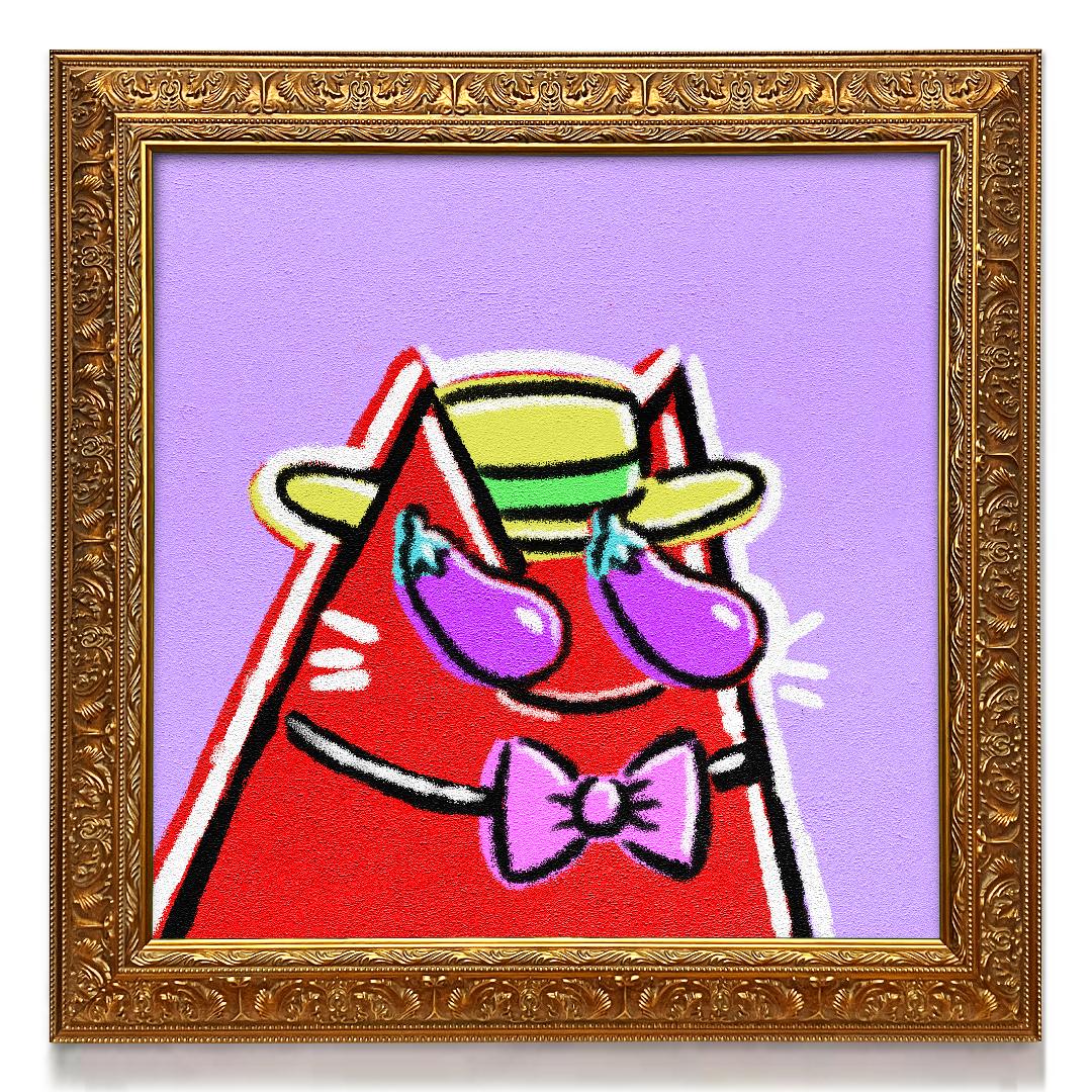 Pop Art Cat #6640