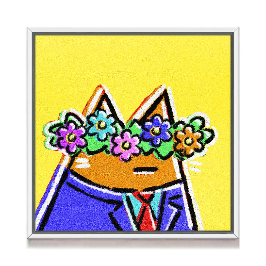 Pop Art Cat #7193