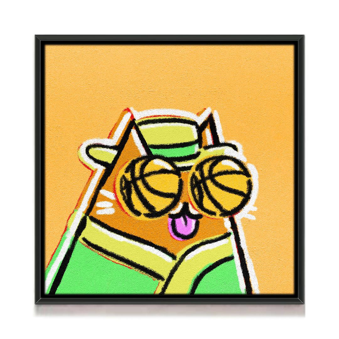 Pop Art Cat #8534