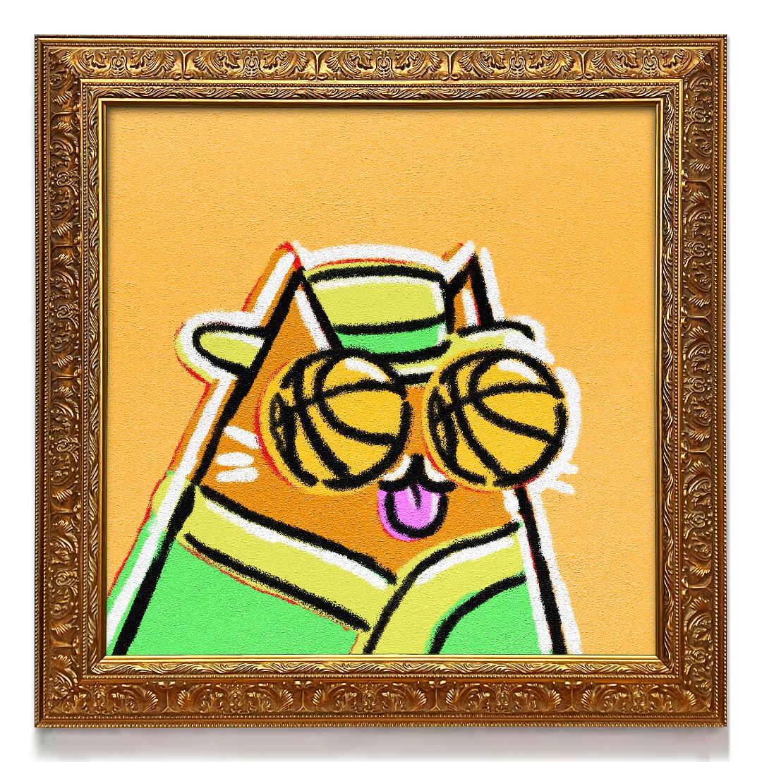 Pop Art Cat #8534