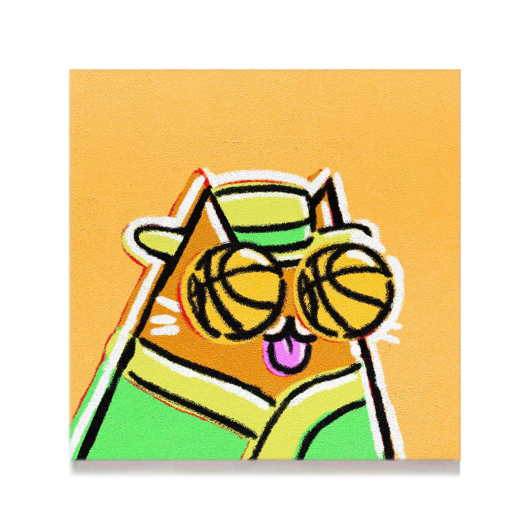 Pop Art Cat #8534