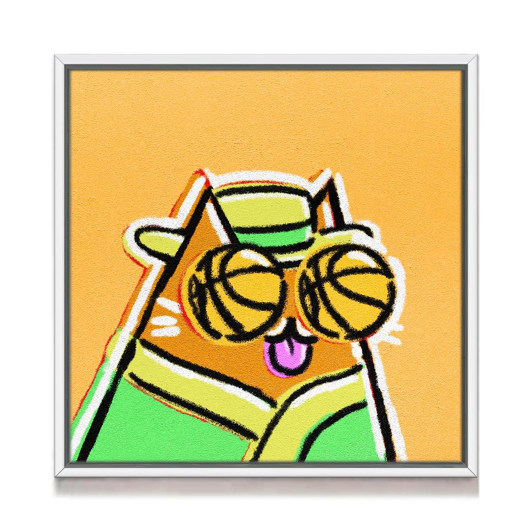 Pop Art Cat #8534