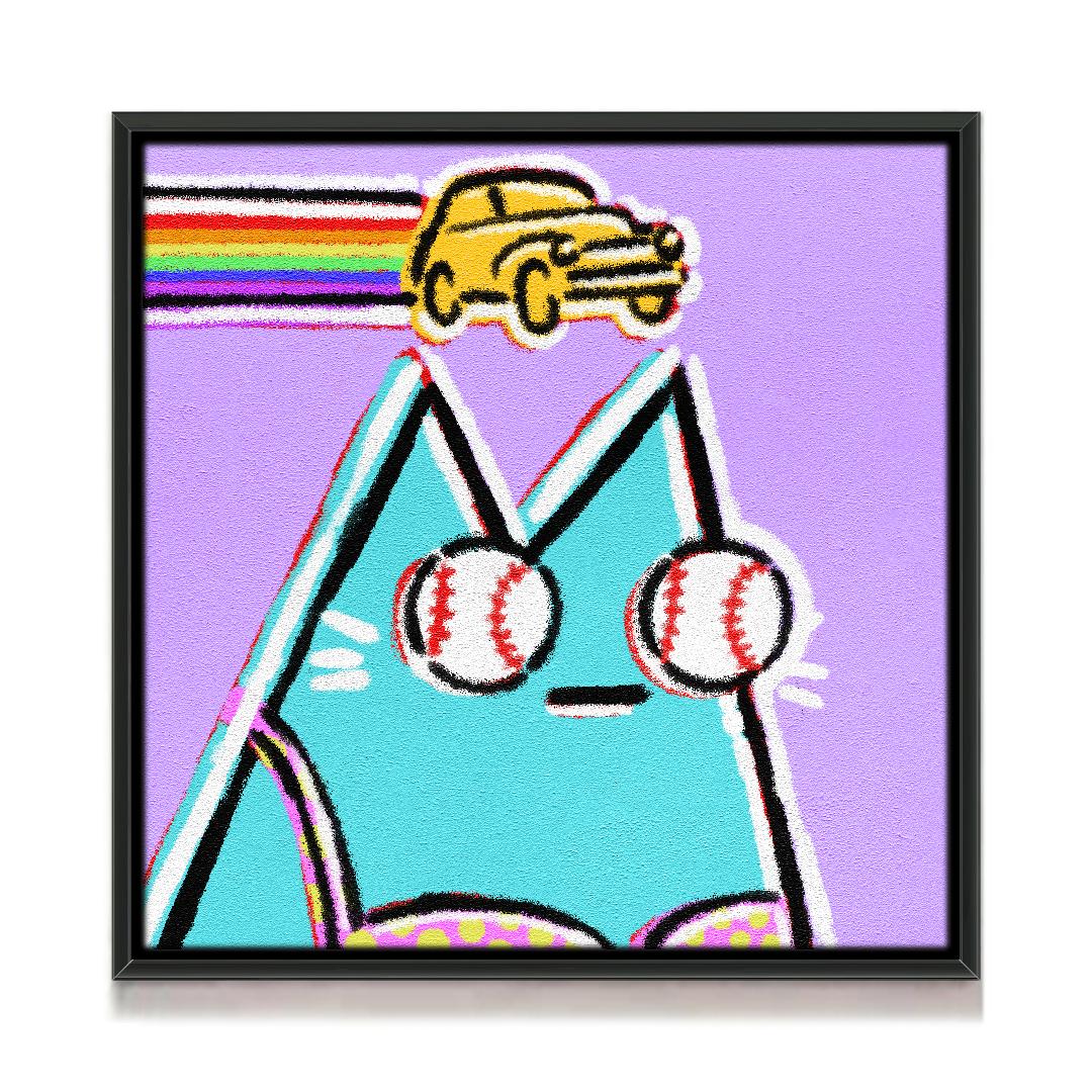 Pop Art Cat #8618