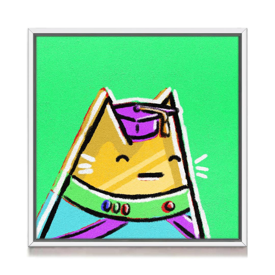 Pop Art Cat #8924