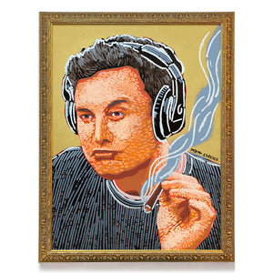 Elon Musk Smoking