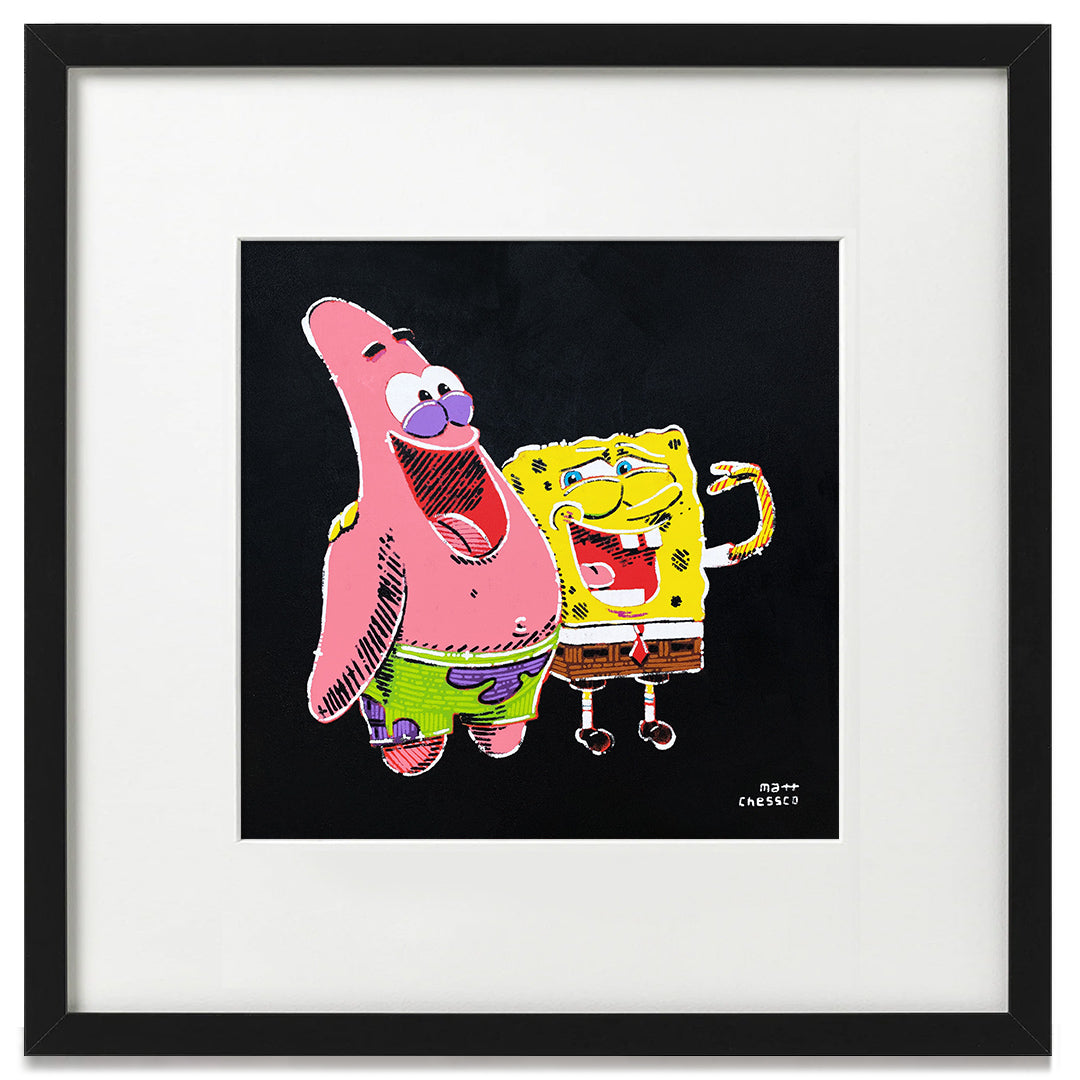 SpongeBob and Patrick Star Print