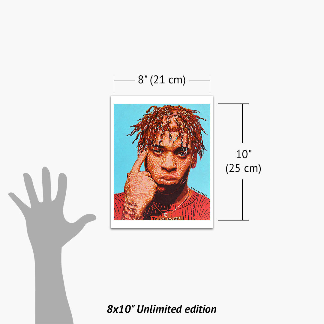 NLE Choppa Print