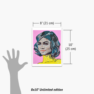 Zendaya Print