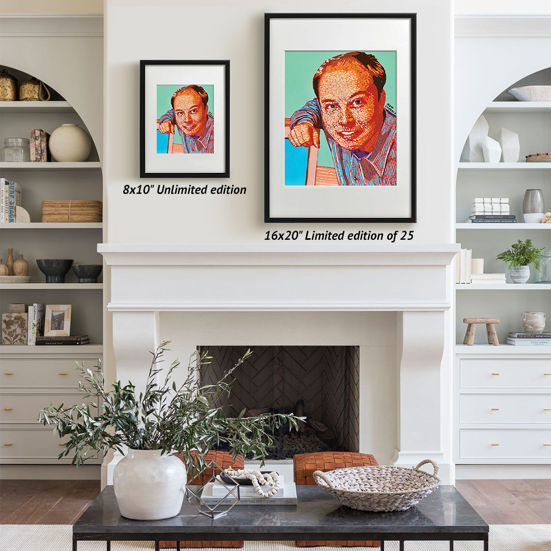 Young Elon Musk Print