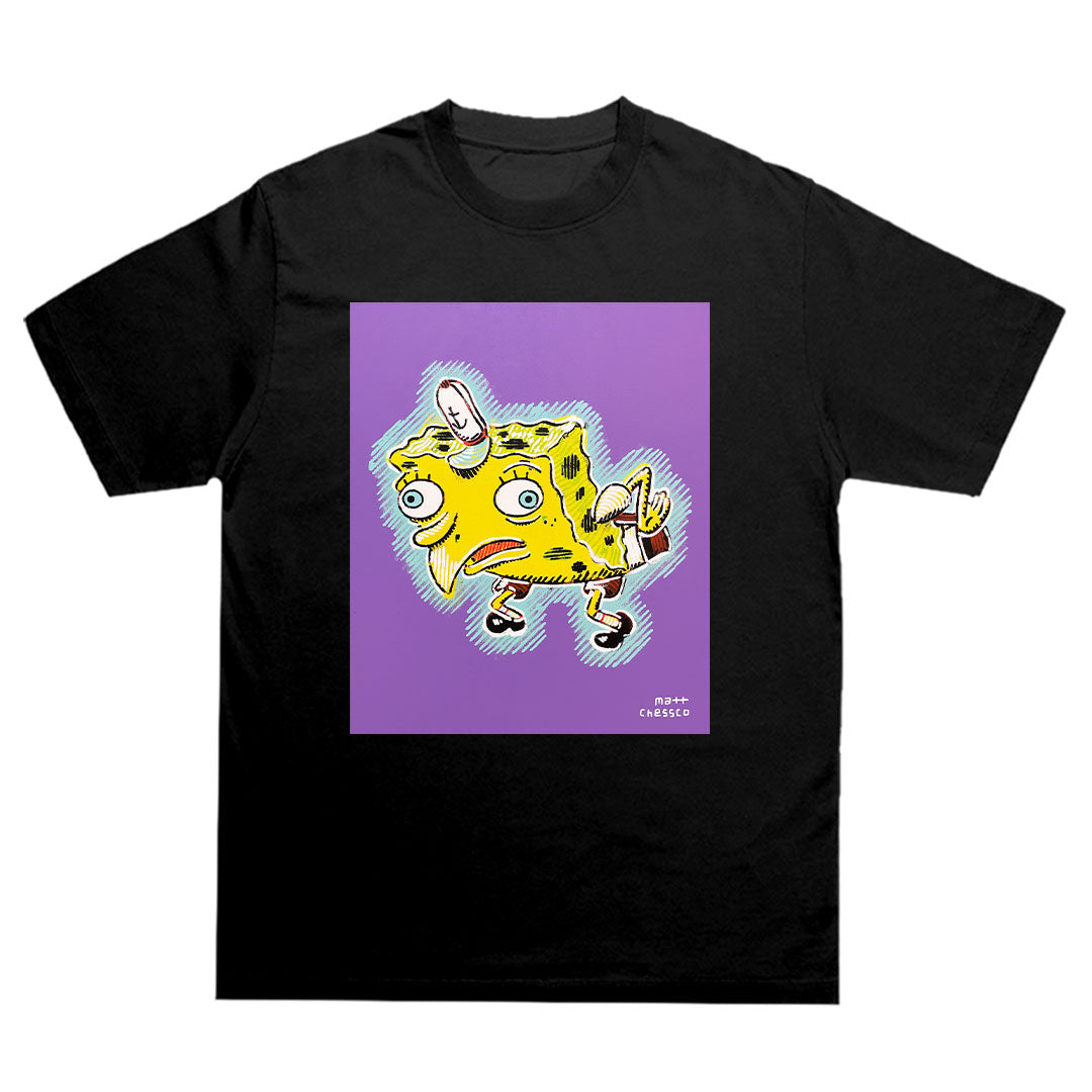 Mocking SpongeBob T-shirt