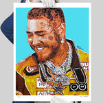 Load image into Gallery viewer, Post Malone Print
