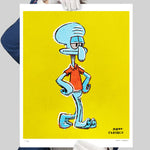 Load image into Gallery viewer, Squidward Print
