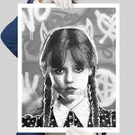 Load image into Gallery viewer, Wednesday Addams Print
