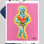 Load image into Gallery viewer, Handsome Squidward Print
