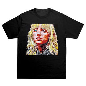 Blonde Billie Eilish T-shirt