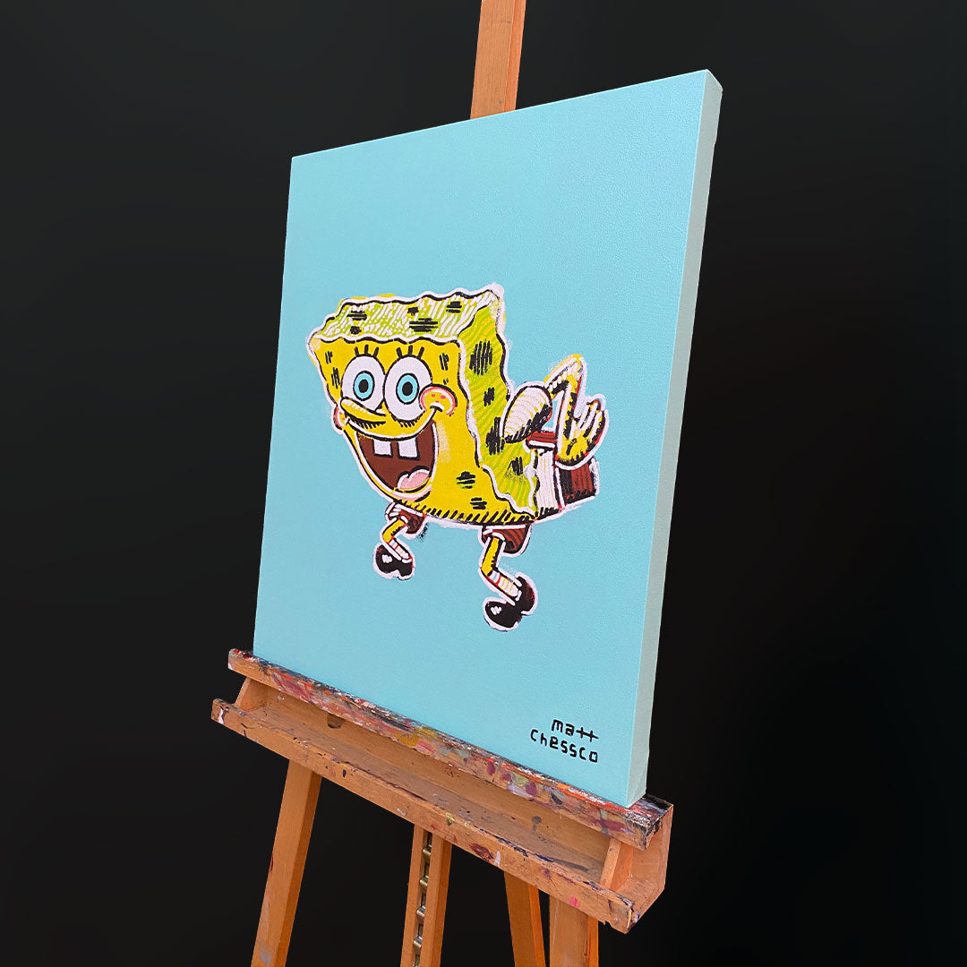 6 SpongeBob Paintings